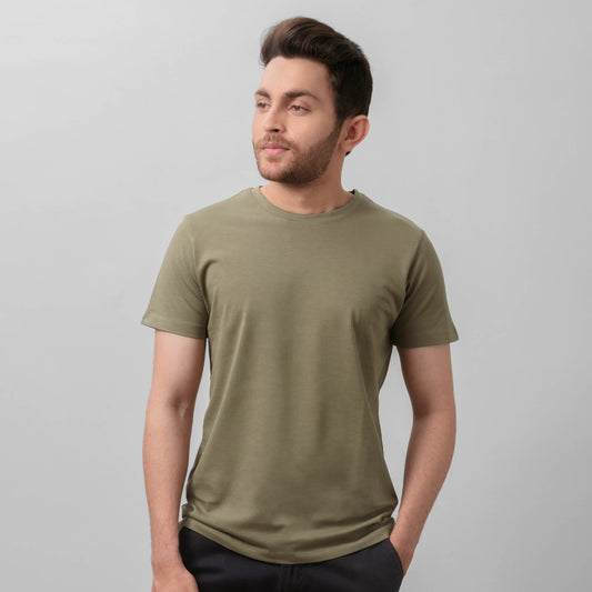 Men's Supima Air Crew - Olive
