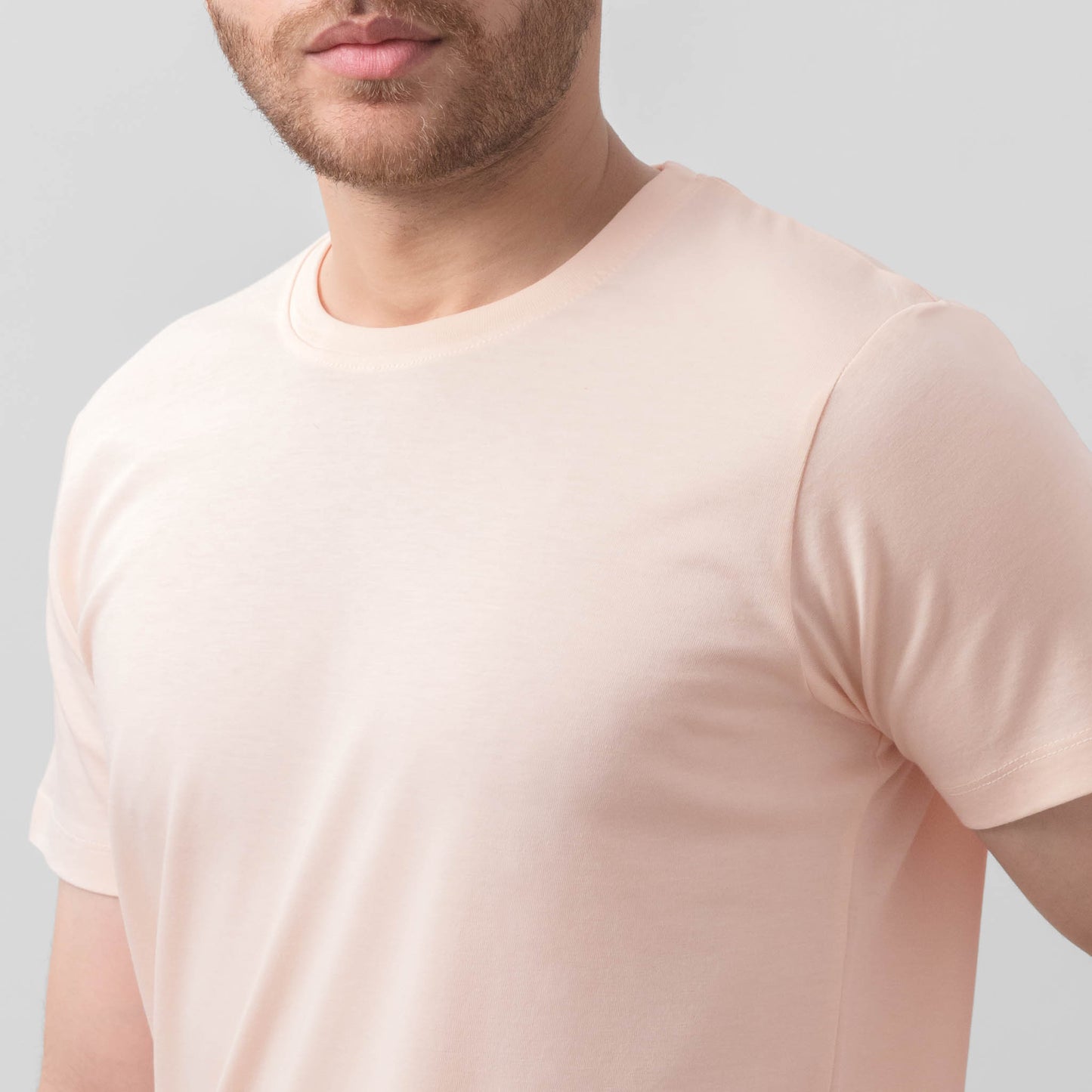 Men's Supima Air Crew - Seashell