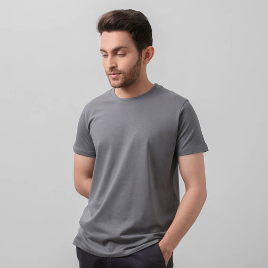 Men's Supima Air Crew - Steel