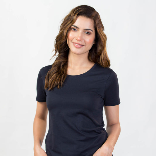 Women's Supima Air Crew - Anthracite